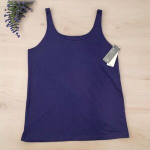Eileen Fisher NWT Organic Cotton Layering Tank 3X Minimalist Quiet Luxury